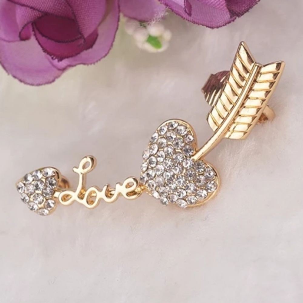 "Love" Ear Cuff
